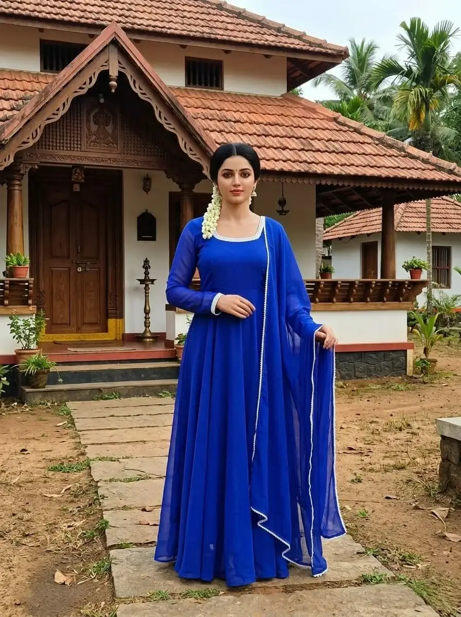 Fox Georget Gown with dupatta